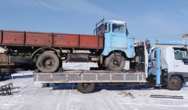 Грузоперевозки. Воровайка. Манипулятор со сходнями