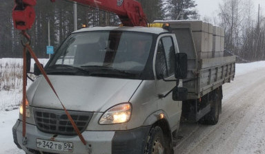 Кран борт. Манипулятор с люлькой автовышки.