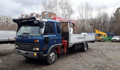 Самогруз, манипулятор, КМУ услуги Новосибирск, обл