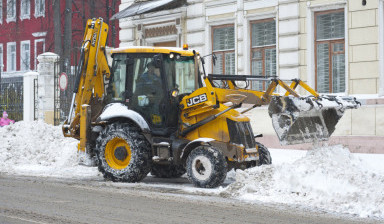 Уборка чистка снега в Москве, по области.