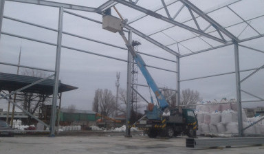 Автовышка 16 метров аренда, услуги Таганрог.