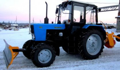 Услуги по уборке территории мтз 82