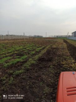 Вспашка участка, пропашка картошки мини трактором