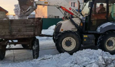 Услуги трактора уборка снега, вывоз