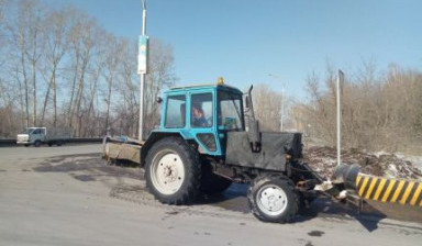 Услуги трактора мтз-82; термобудка 8тн; в Кемерово greidernii-otval