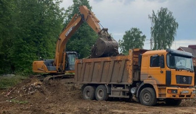 Вывоз грунта,копка котлованов