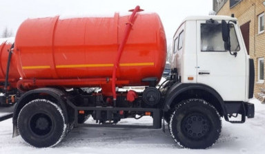 Откачка выгребных ям.