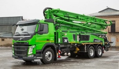 Аренда спецтехники бетононасос Isuzu_Mercedes