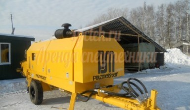 Аренда бетононасоса Putzmeister BSA 2109 НD