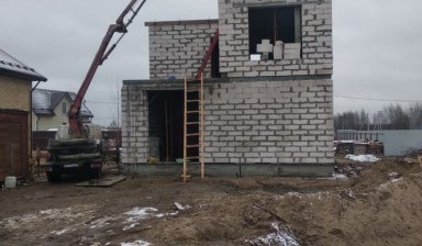 Аренда бетононасоса для керамзита, раствора, бетон