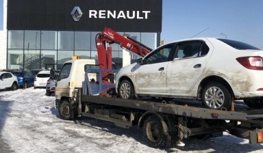 Услуги эвакуатора манипулятора с траверсой.