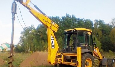 Аренда ямобура, ямобур Омск, шнеки 250-1000 мм.
