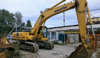 Аренда экскаватора Komatsu + Крашер + Гидромолот