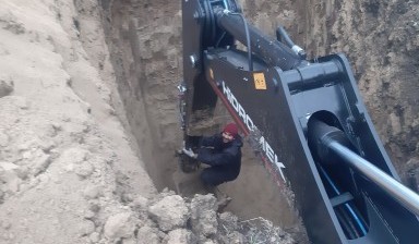 Услуги экскаватора-погрузчика Курск