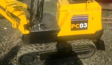 Японский мини-экскаватор KOMATSU PC03