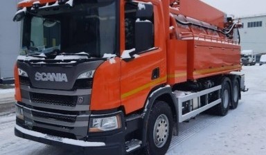 Услуги аренды каналопромывочной машины Scania