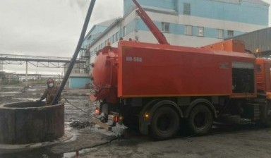 Услуги аренды илососов Scania, Камаз