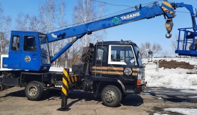 Услуги автокрана Биробиджан, 5 т. с люлькой.