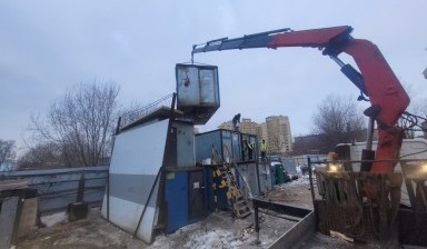 Манипулятор Санкт-Петербург. борт 10 т, стрела 7 т