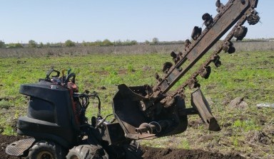 Услуги траншеекопателя Самара, копка траншеи