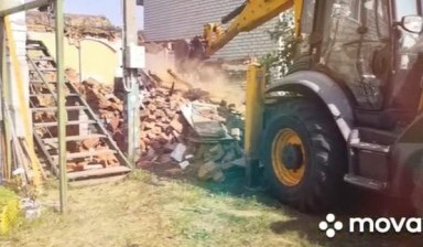 Аренд/Услуги экскаватора погрузчика JCB-3cx super