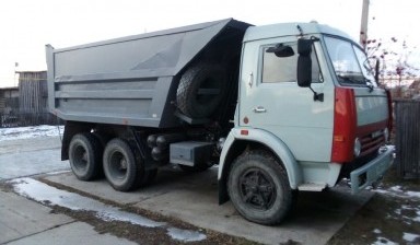 Доставка сыпучих материалов, самосвал в Омске.