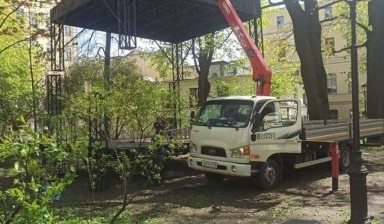 Услуги манипулятора, грузовая перевозка с кму.