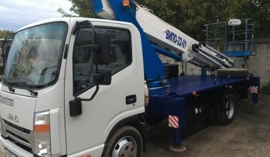 Услуги автовышки 22 метра, автовышка в Калуге