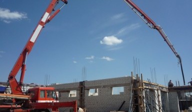 Услуги Бетононасоса 22 - 64 м. Ростов и область