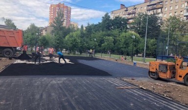 Асфальтирование, благоустройство, брусчатка камень