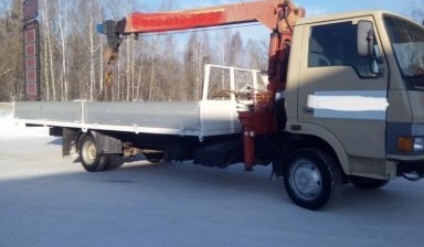 Манипулятор, автовышка, перевозка 5 тонн.