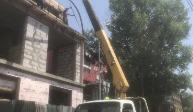 Услуги кран борт, манипулятор Иркутск