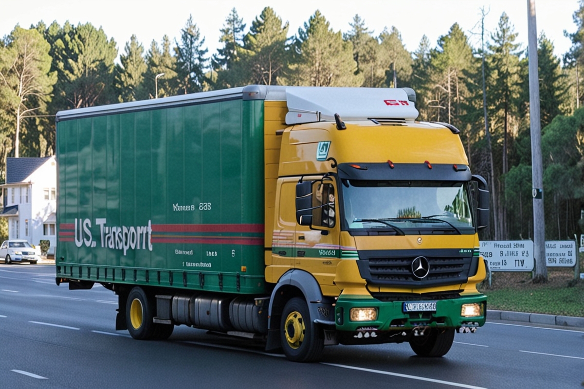 Mercedes Benz sk тягач