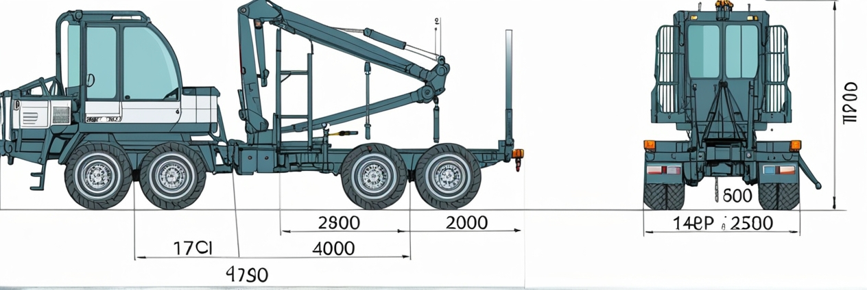 Форвардер Komatsu 875