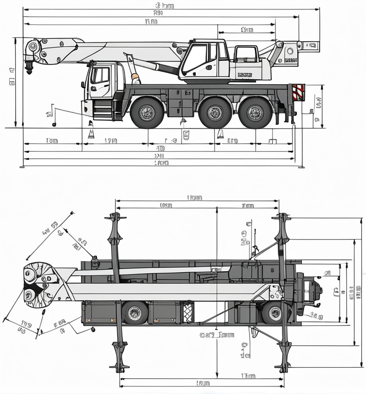 Телескопический кран Grove GMK 3050