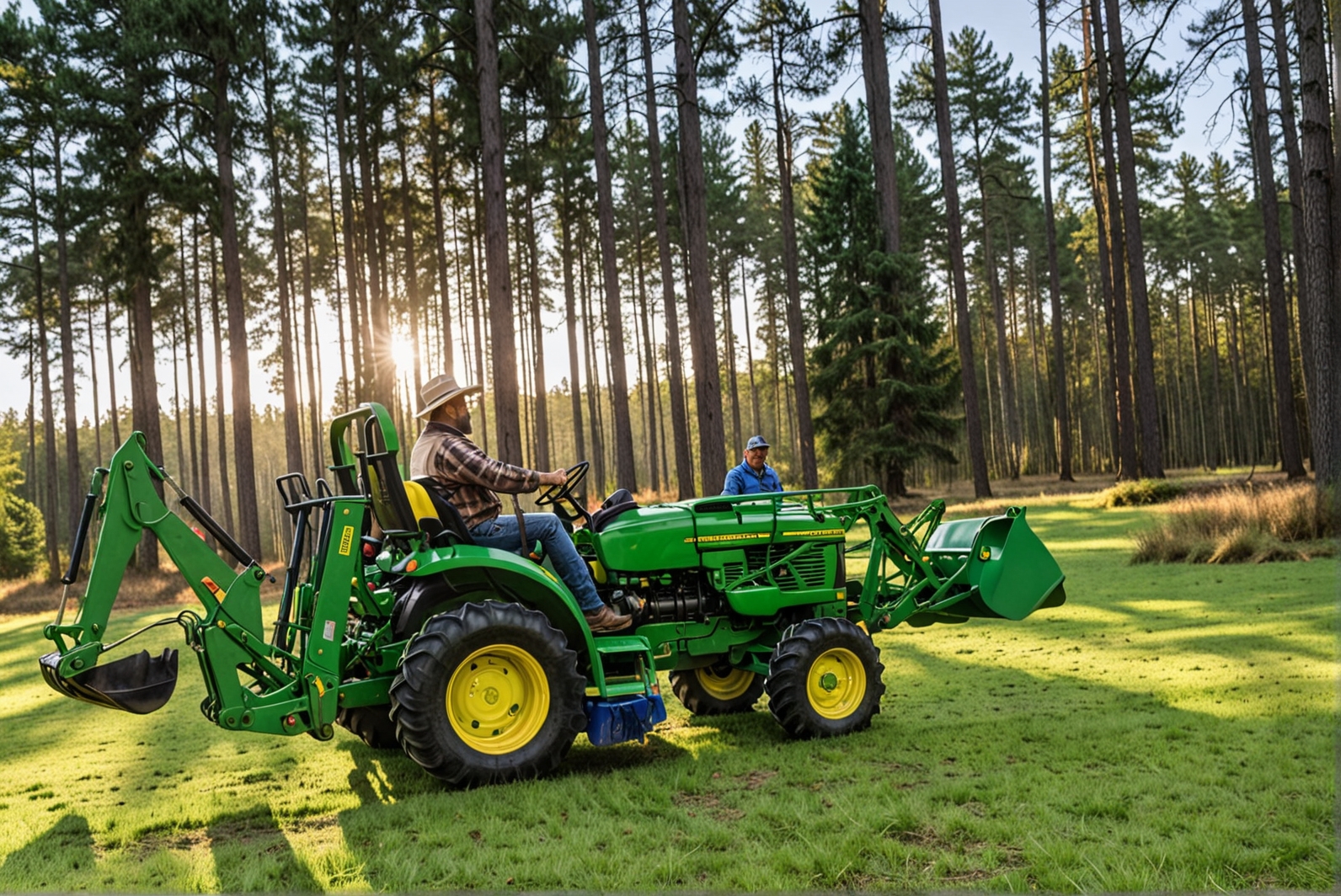 минитрактор John Deere 2653B