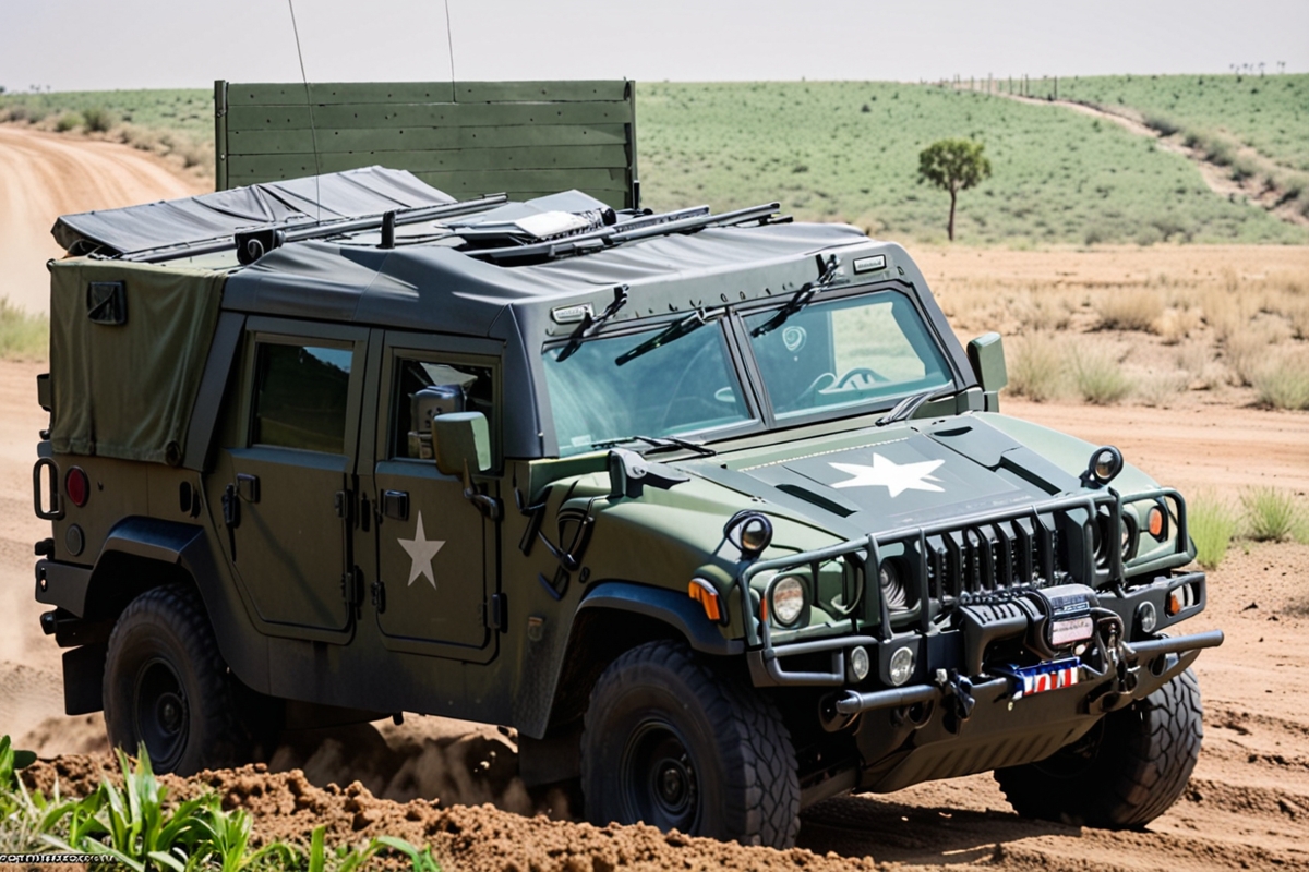 Бронеавтомобиль Iveco LMV Рысь в Сирии