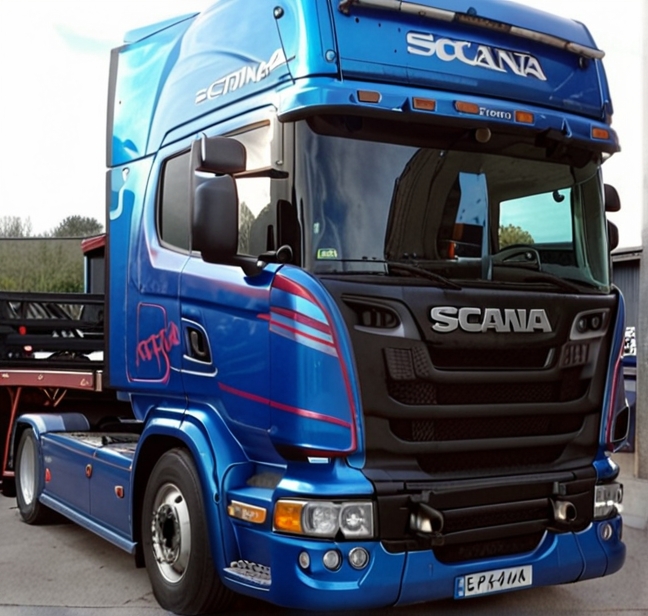 Scania G340 на метане