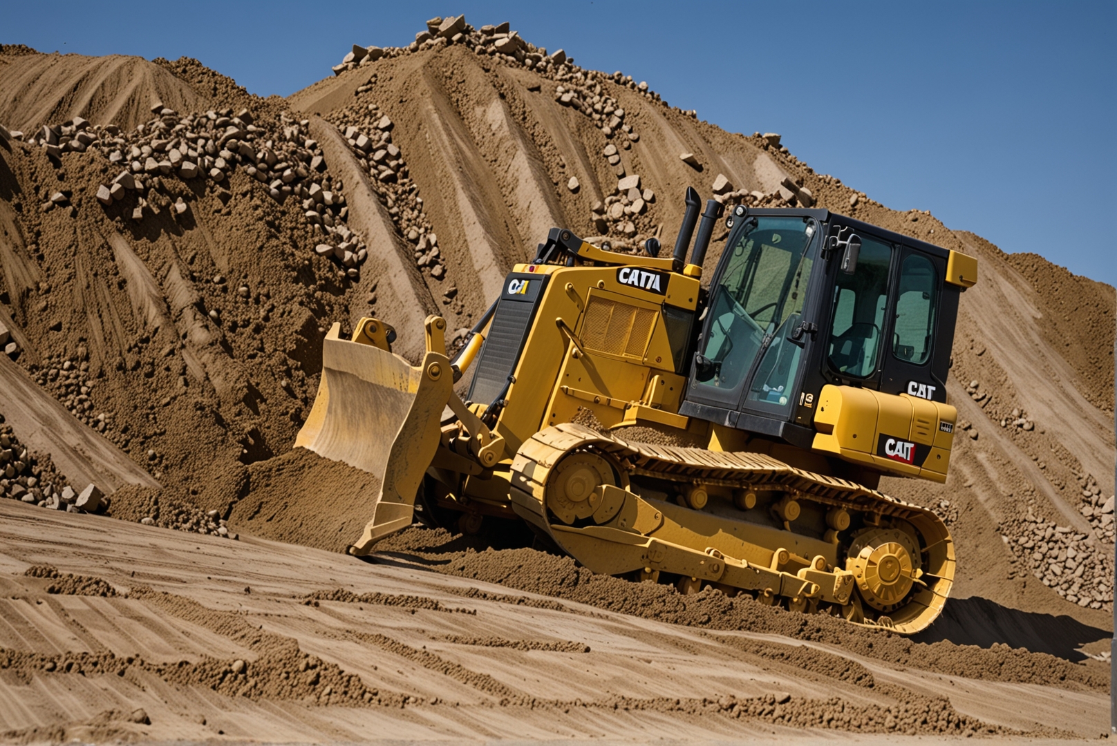 Бульдозер CAT D5