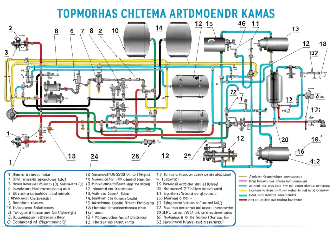 Топливная система дизеля КАМАЗ 740