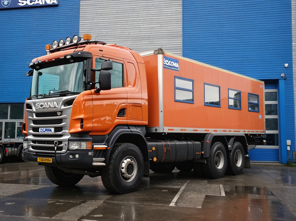 Вахтовый автобус Scania