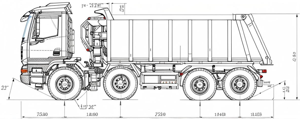 Самосвал КамАЗ-6595