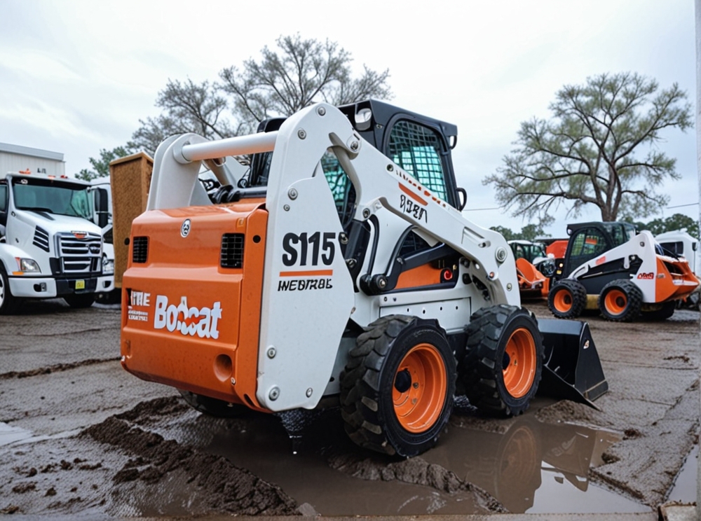 Мини-погрузчик Bobcat S175  Подробнее на сайте: https://perevozka24.ru/pages/mini-pogruzchik-bobcat-s175#10