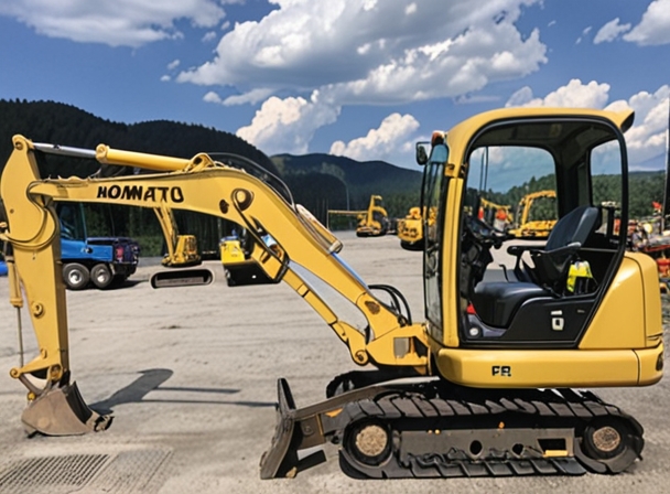 мини-экскаватор Komatsu PC35MR-3