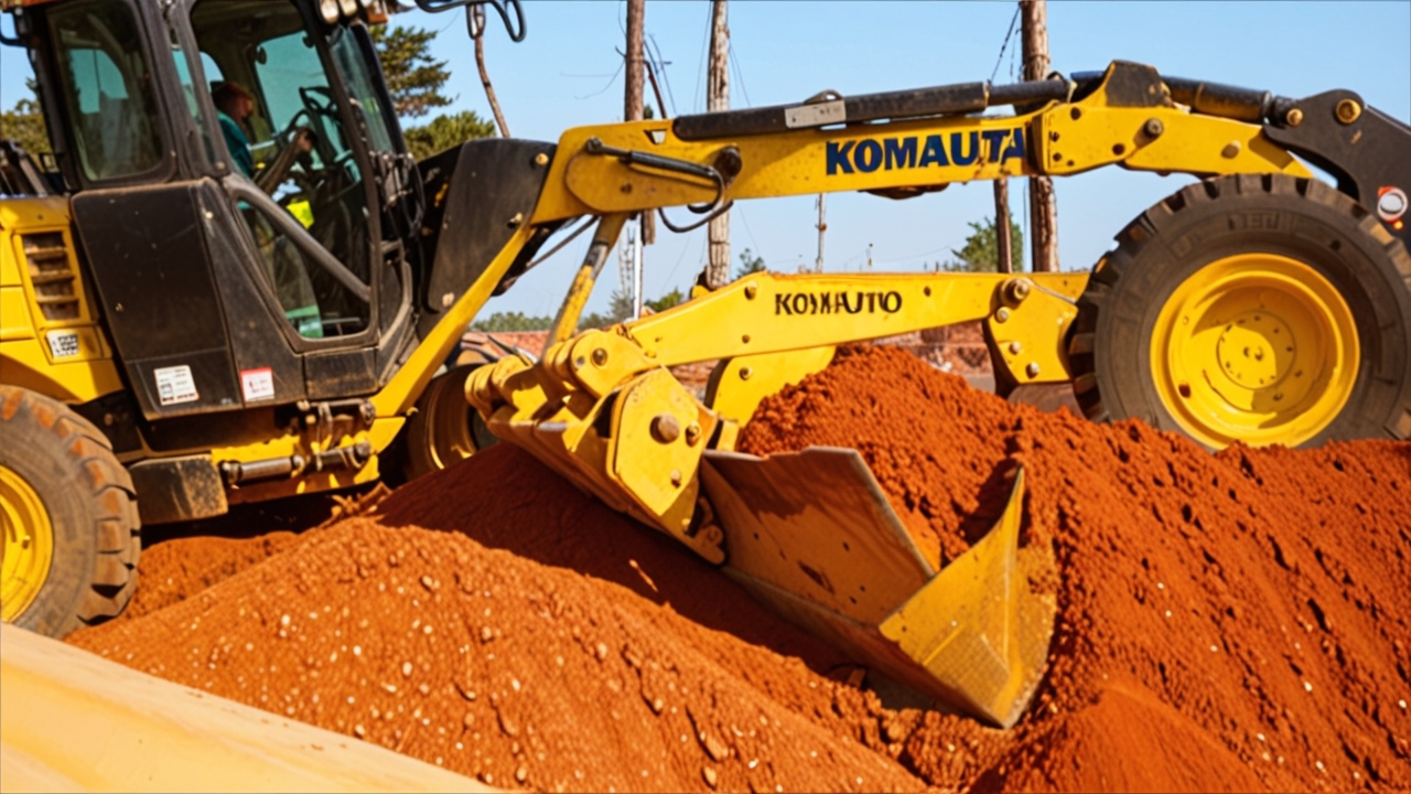 Грейдер Komatsu GD655