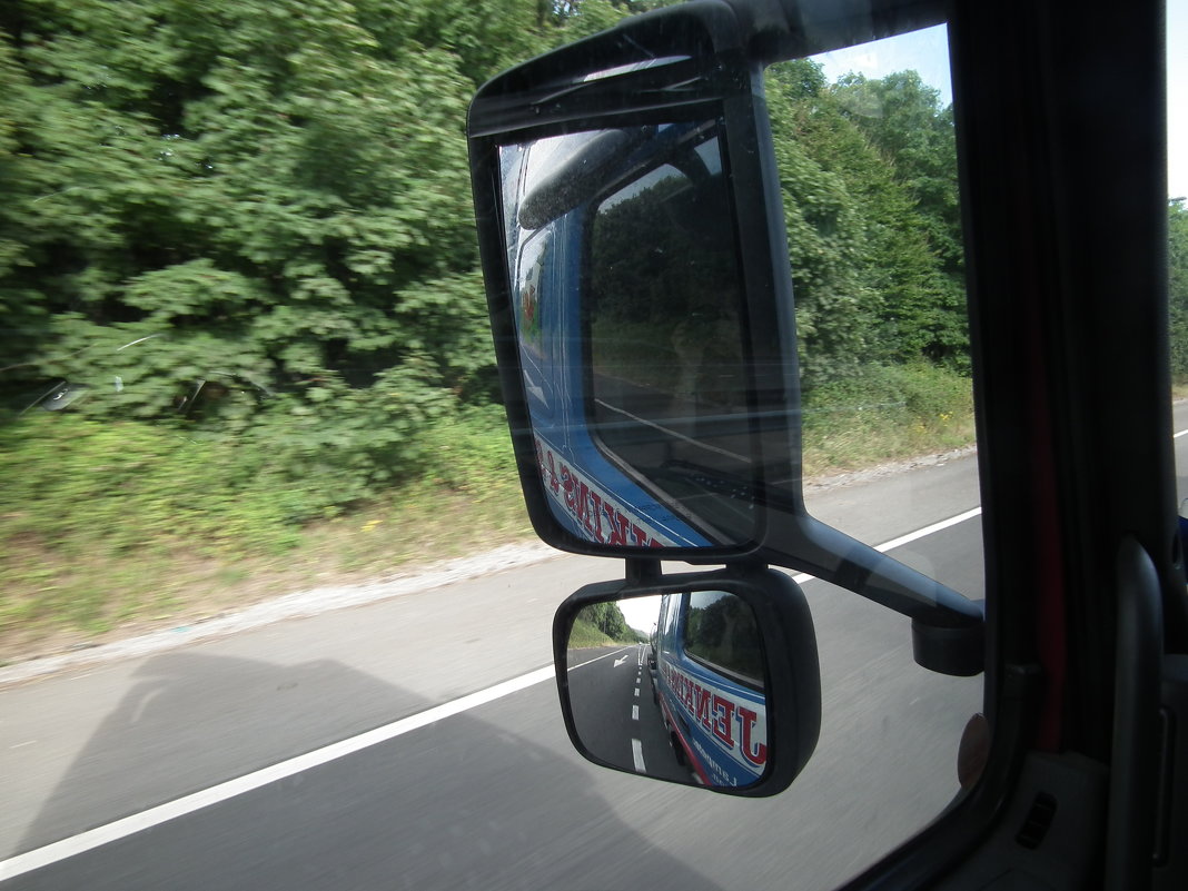 Зеркала заднего вида на грузовых автомобилях, регулировка