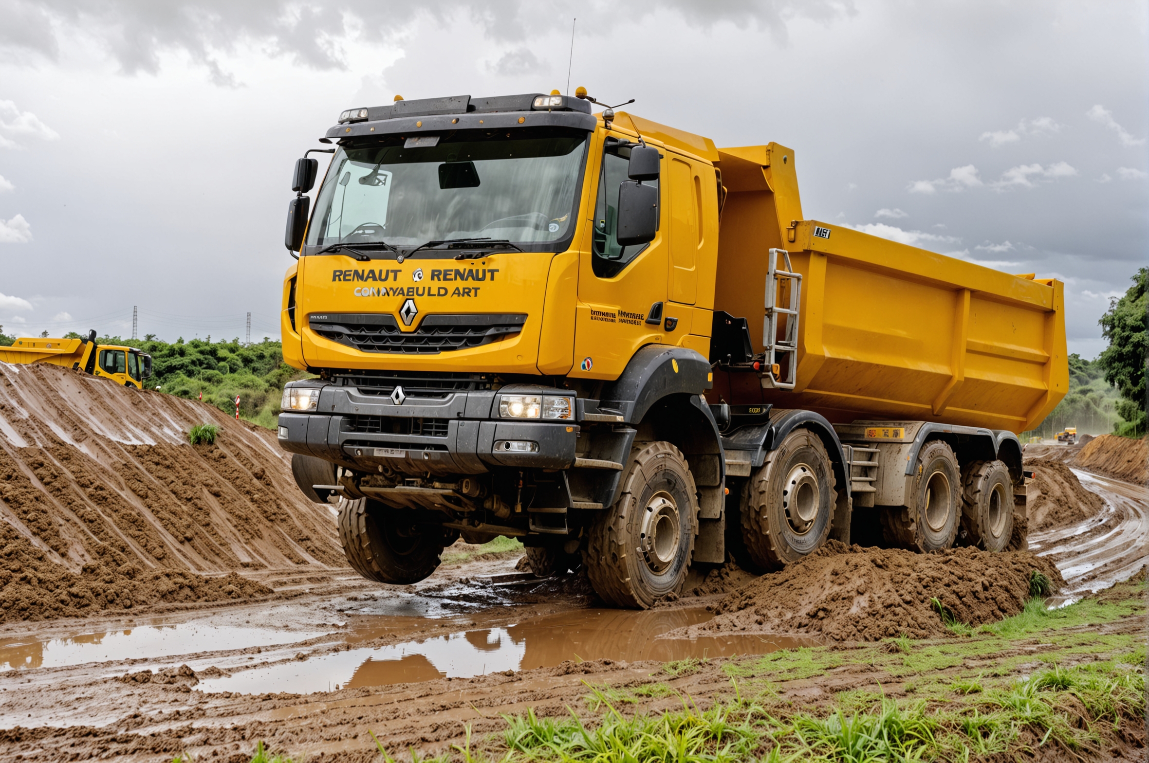 Самосвал Renault Kerax