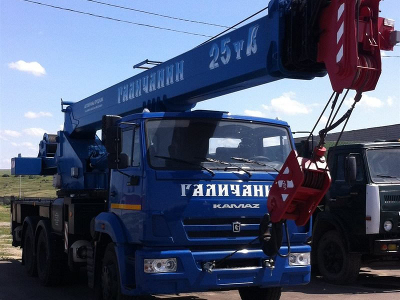 Автокран «Галичанин» 25 тонн