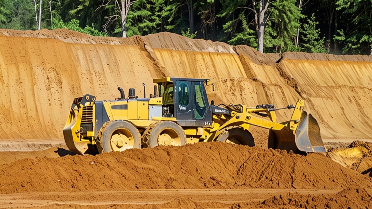 Грейдер Komatsu GD655 