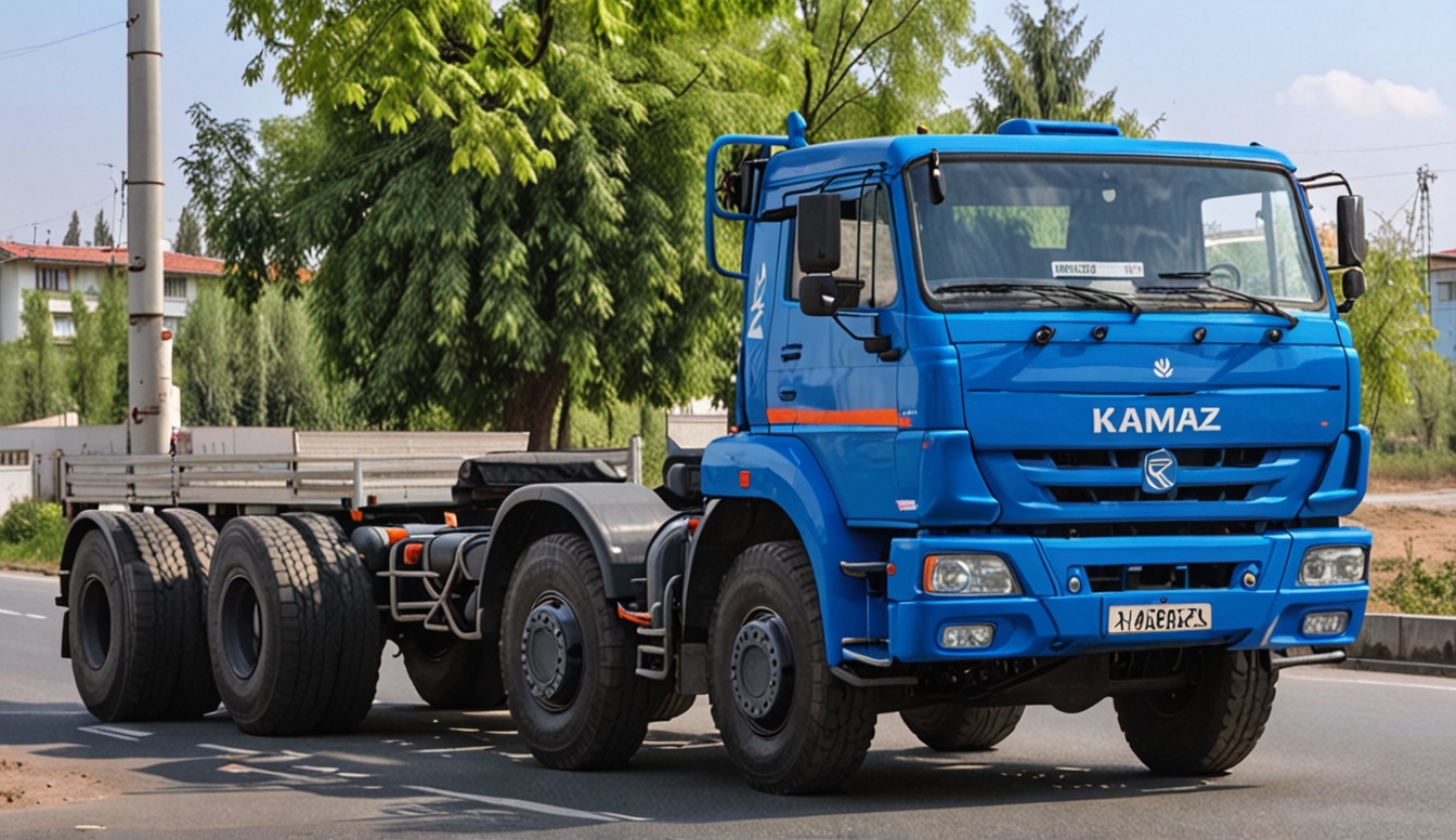 Самосвал КамАЗ-6540, четырёхосное шасси